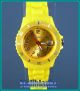 Silikon Uhr F.  Frauen,  Kinder Mit Datum U.  Drehbarer Lünette,  Gummi Uhr 4farben Armbanduhren Bild 2