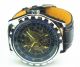 Jaragar Herrenuhr Mit Box,  Skelett Uhr,  Mechanisch Leder Armband Schwarz Armbanduhren Bild 7
