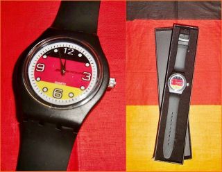 Damen/herren Armbanduhr „deutschland“ Quarz Von Serpaco In Geschenkbox Bild