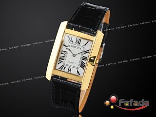 Fafada Orkina Unisex Damen Herren Armbanduhr Quarz Uhr Uhren Slim Design Viereck Bild