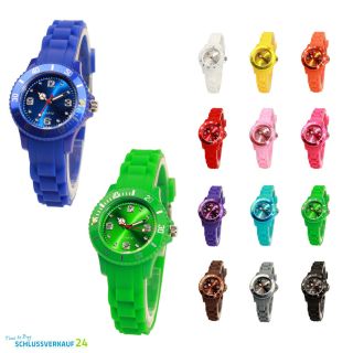 Sv24 Watch Silikon Uhr Trenduhr Armbanduhr Damenuhr Bunte Xxs Gummi Kinderuhr Bild