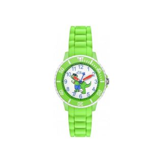 S.  Oliver Kids/kinder Uhr Armbanduhr Aus Silikon/grün/dino So - 3053 - Pq Bild