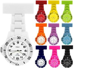 Prince Ny London Gummierte Kunststoff Krankenschwester Taschenuhr Uhr Bild