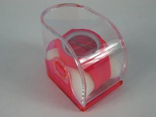 Silikonuhr Silikon Armbanduhr Round & Square Pink In Pvc Box Uhr Unisex Bild