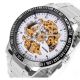 Automatische Herren Stahl Armbanduhr Uhr Wahl Von Vier Farben Case 820021 Armbanduhren Bild 2