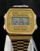 Casio Retro Vintage Vergoldet Digitial Uhr Illuminator A168wg Damenuhr,  Herrenuhr Armbanduhren Bild 6