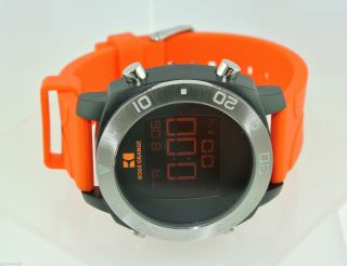 Hugo Boss Orange Herren - Armbanduhr - Chornograph / Quarz / Edelstahl & Silikon Bild