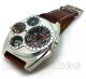 Neue Oulm Uhr Xl Russische Militär Stil Quadrat Doppelzeit Kompass Therm Braun Armbanduhren Bild 6