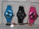 Madison York Armbanduhr Uhr Candy Time Analog Silikon 6 Farben Armbanduhren Bild 1