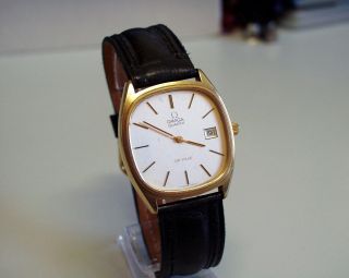 Servicesierte - Omega - De Ville - Herren - Uhr Mit Datumtumsanzeige Bild