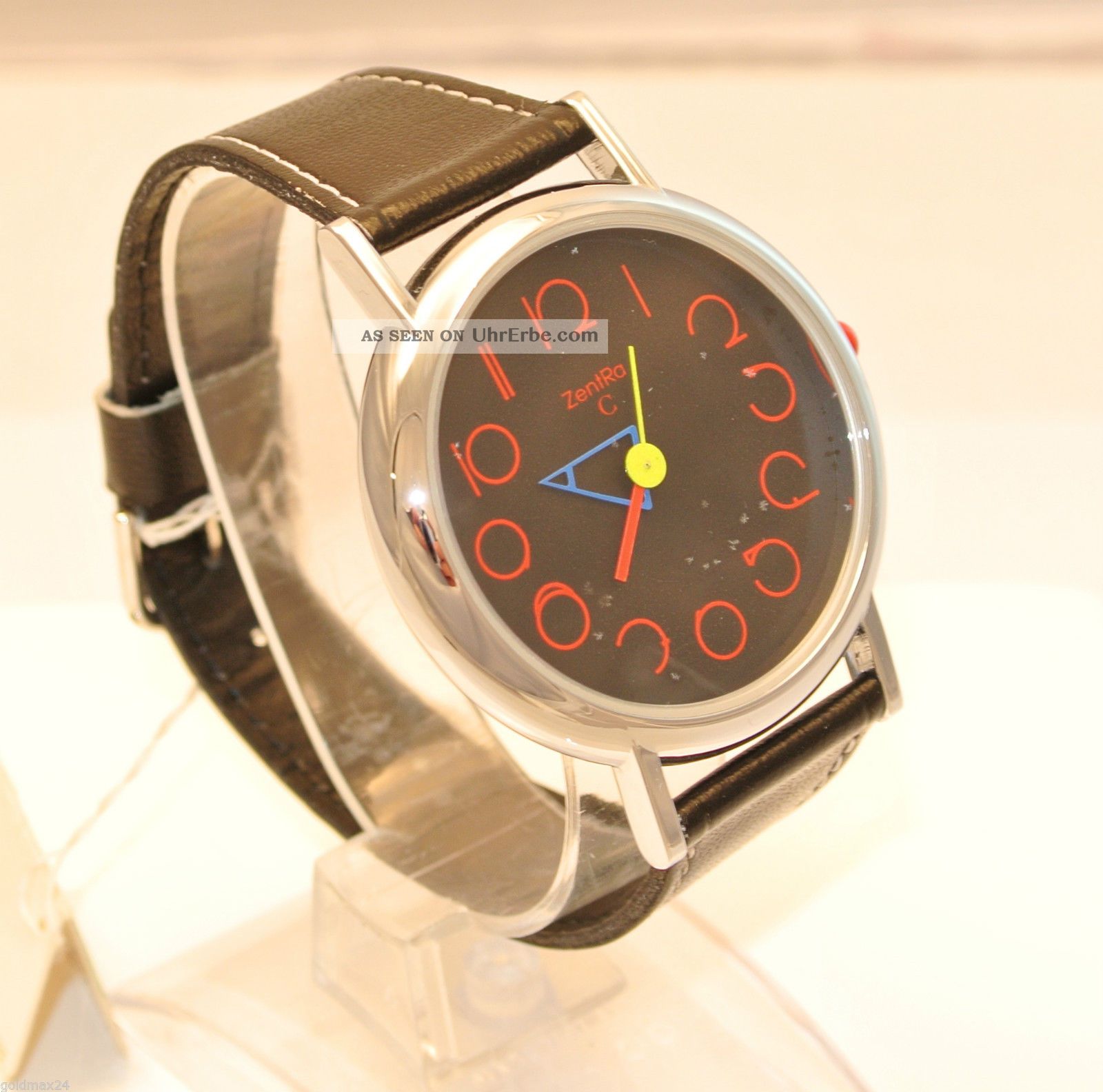 Zentra C - Damenarmbanduhr / Unisex / Quarz / Lederarmband Armbanduhren Bild