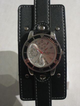 Jay Baxter - Xl Herren Uhr Armbanduhr Echt Lederarmband Unterleger Leder - A0876 Bild