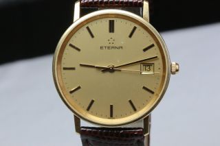 Eterna Armbanduhr 18k,  Ohne Box,  750gg Avs2743 Dif Rwt1 Bild