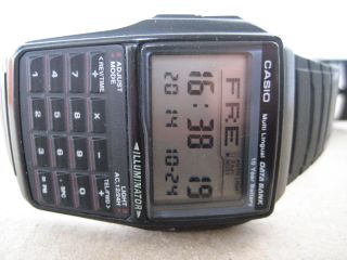 Casio Databank Calculator Watch Bild