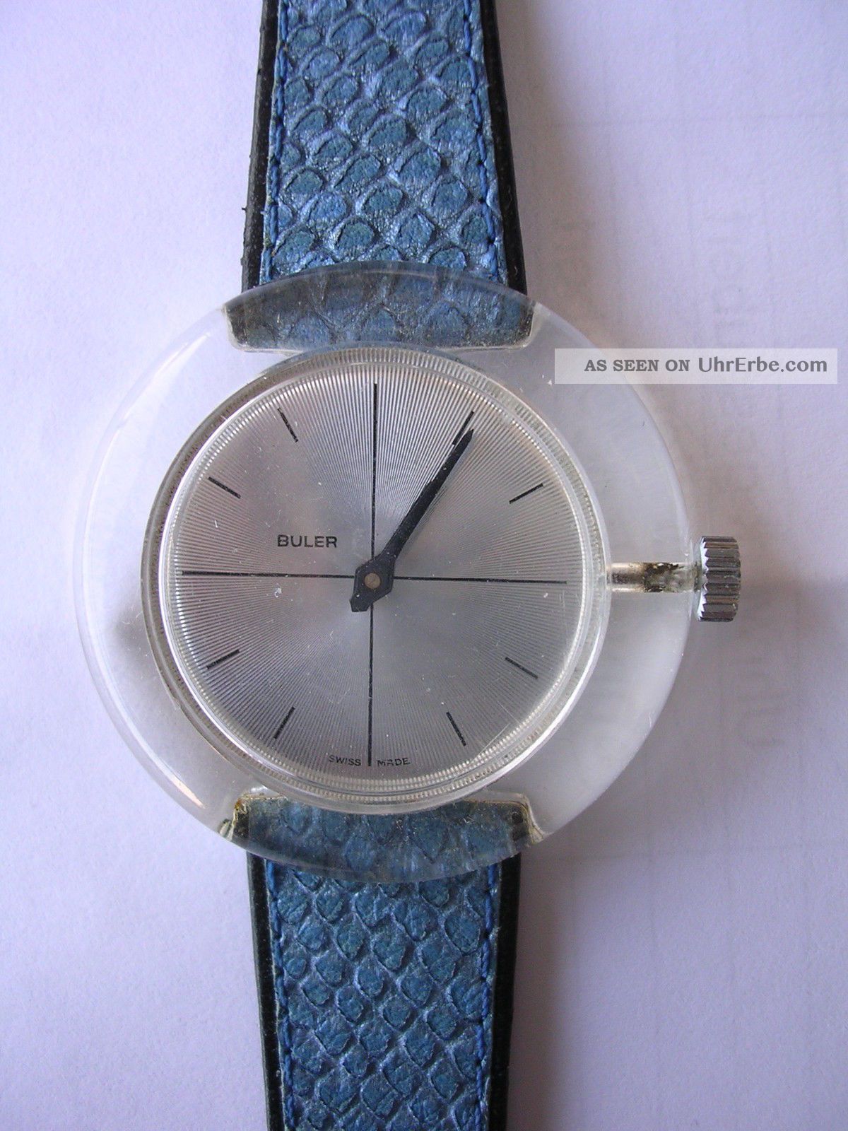 Für Sammler Handaufzug Ideal Zu Jeans Damenruhr Buler Swiss Made Dau Armbanduhren Bild