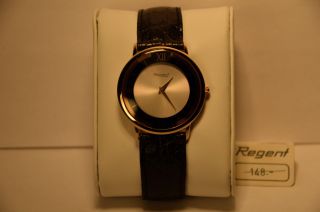 Uhr Armbanduhr Regent Ormo 3870/1130/565 Mit Ronda Swissmade Werk 762 Bild