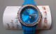 Firetti - Damen Silikon Uhr,  Glaskristallen - Türkis Blau - Wasserdicht - Armbanduhren Bild 3