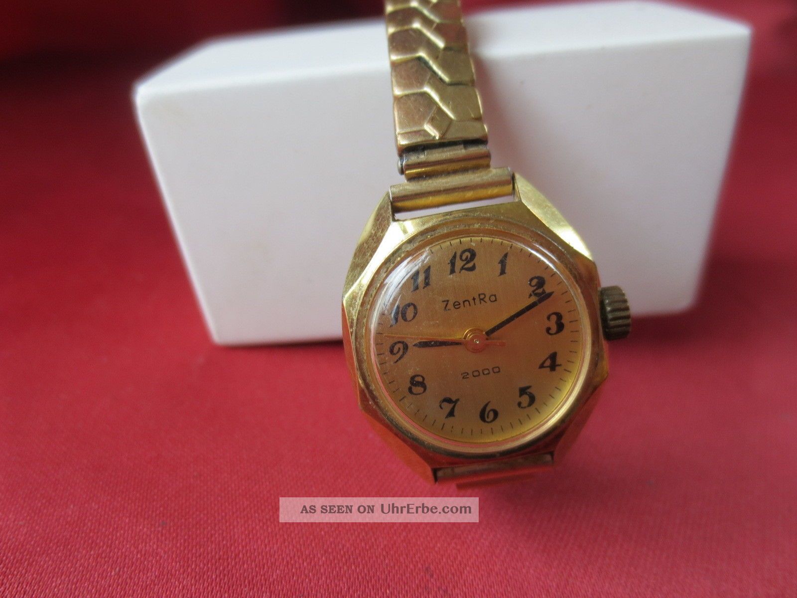 Zentra 2000 Armbanduhr - 17 Jewels - Mechanischer Handaufzug - Vintage Armbanduhren Bild