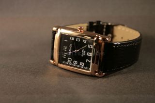 Herren Armbanduhr Herr Uhr Quarz Analog Schwarz Gold Womage Weihnachten Geschenk Bild