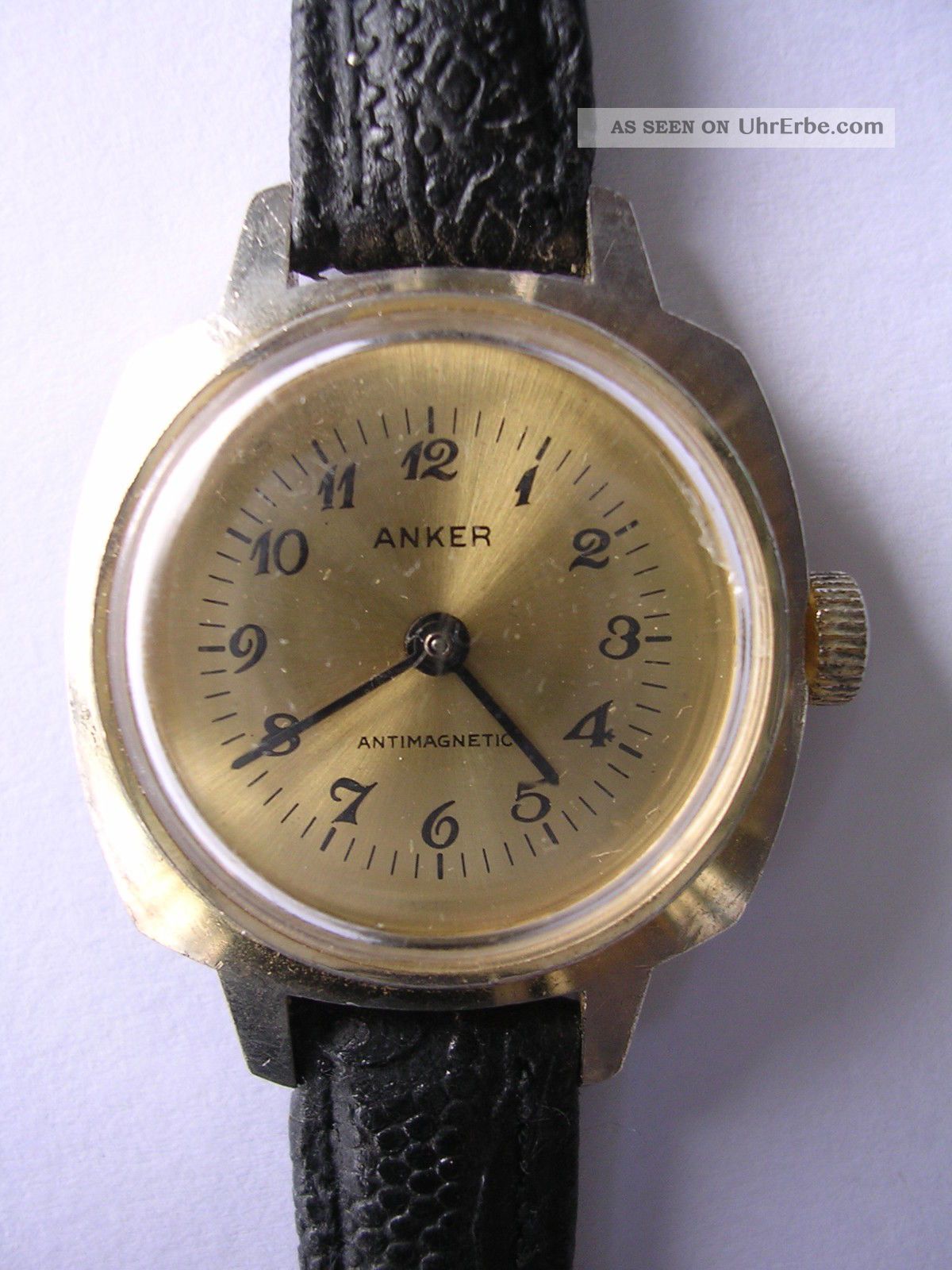 Für Sammler Handaufzug Vintage Damenruhr Anker Dau Aus Nachlass Armbanduhren Bild