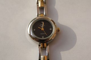 Beverly Hills Polo Club Damenuhr Uhr Elegance Schwarz Gold Bild