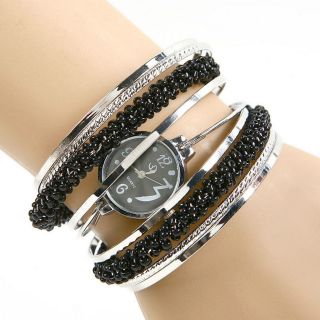 Modische Spangen - Armbanduhr Damen Mädchen Uhr In 4 Designs U - D58 Bild