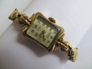 Alte Para Schweiz Damen Armbanduhr 17 Rubis Handaufzug 1940 Läuft Bild