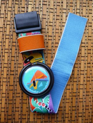 Damen Pop Swatch Uhr Aloha Aus 1989,  Uhr Läuft Bild