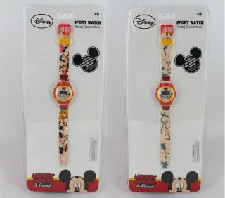 Kinder Disney Mickey Mouse & Friends Sport - Uhren Style - Wd10404 Bild