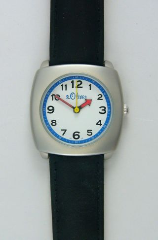 S.  O L I V E R Damen - Armband - Uhr Lederband Bild