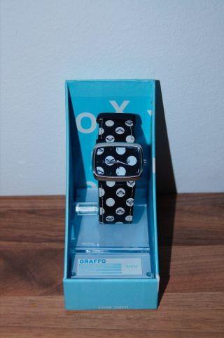 Roxy Damen Armbanduhr,  Schwarz/weiß Originale Uhr Von Roxy E463 In Ovp Bild