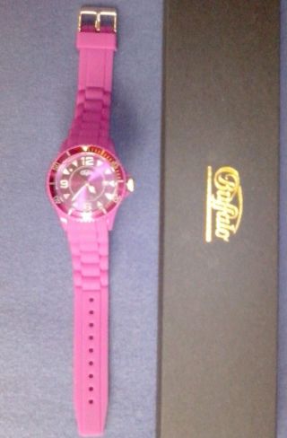 Buffalo Armbanduhr Uhr Silikonband Beere Wasserdicht Mädchen Weihnachtsgeschenk Bild