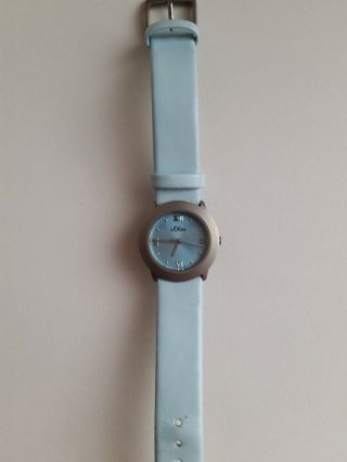 S.  Oliver Uhr Hellblau Wie Armbanduhr Bild