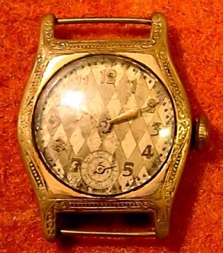 Historische Damen Analog Armbanduhr (mechanisch: Handaufzug) Mit Zeigeranzeige Bild