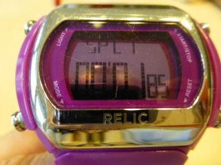 Relic Damen Armband Uhr,  Lila,  Kunststoff,  Gehört Zu Fossil,  Top Bild