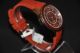Esprit Es105342019 Damen Armbanduhr Uhr Orange Datum Quarz Mit Etikett Armbanduhren Bild 4