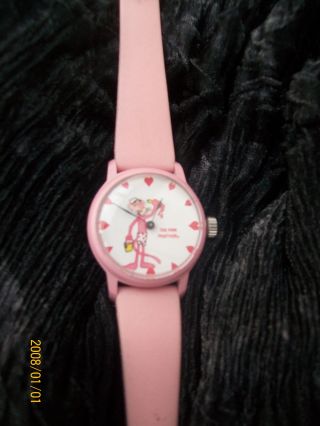 Kinderuhr Armbanduhr Pink Panther Bild