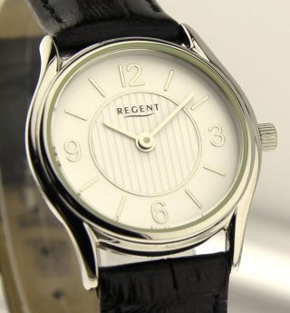Armbanduhr Regent - Mineralglas - Mit Lederband Bild