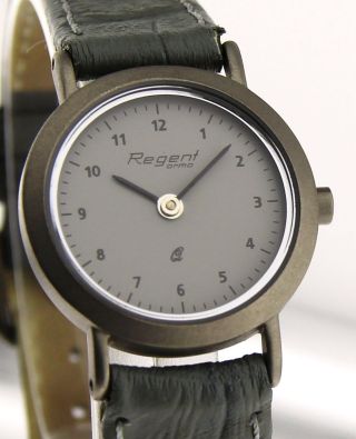 Armbanduhr Regent Ormo - Mineralglas - Mit Lederband - Titan Bild