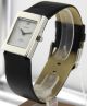 Armbanduhr Längengrad Pure - Mineralglas - Mit Lederband - Strassstein Armbanduhren Bild 1