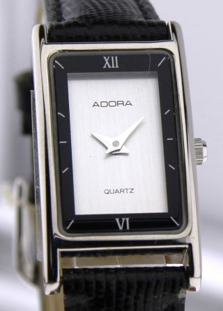 Armbanduhr Adora - Mineralglas - Mit Lederband Bild