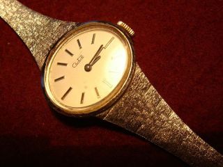 Damen Armbanduhr Der Marke Cito,  585weißgold,  Armband Massiv Bild