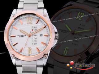 Fafada Eyki Nightvision Herrenuhr Damen Armbanduhr Quarz Uhr Mit Datumsanzeige Bild