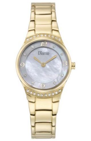 Damenuhr Uhr Armbanduhr Diamo Mit Echten Diamanten U.  Swarovski Kristalle Bild