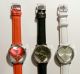 Mädchen Damen Armbanduhr Leder Uhrwerk Quarz Analog - Rund Herzform Einf.  Abzulesen Armbanduhren Bild 1