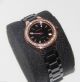 Dkny Keramik Damenuhr Ny4981 Rosé Vergoldeter Edelstahl Klassisch - Elegant Analog Armbanduhren Bild 3