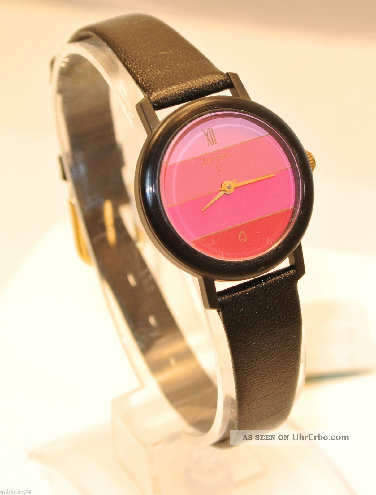 Zentra Q - Damenarmbanduhr / Quarz / Lederarmband Armbanduhren Bild