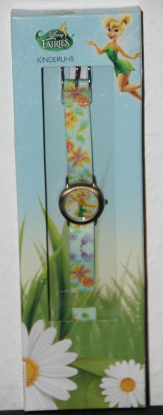 Disney Faires Kinderuhr Uhr Armbanduhr Mit Textilarmband Bild