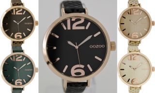 Oozoo Design Uhr Xxl Ø45mm Elegant 6830 Bild