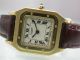 Seltene Feine Cartier Santos Klassik Gold 750 Faltschließe Handaufzug Kal.  21 Armbanduhren Bild 2